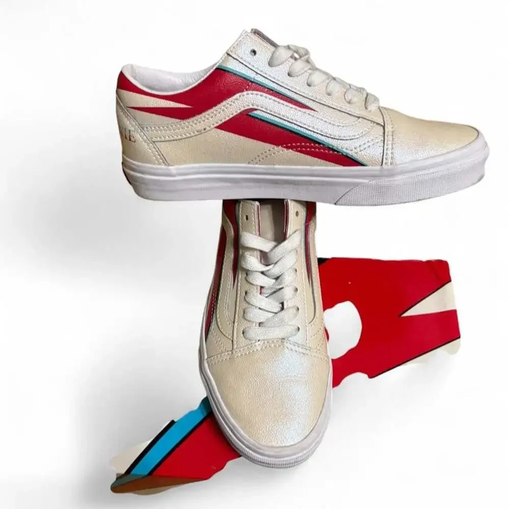 Vans Old Skool David Bowie Aladdin Sane Sneakers Size 9.5